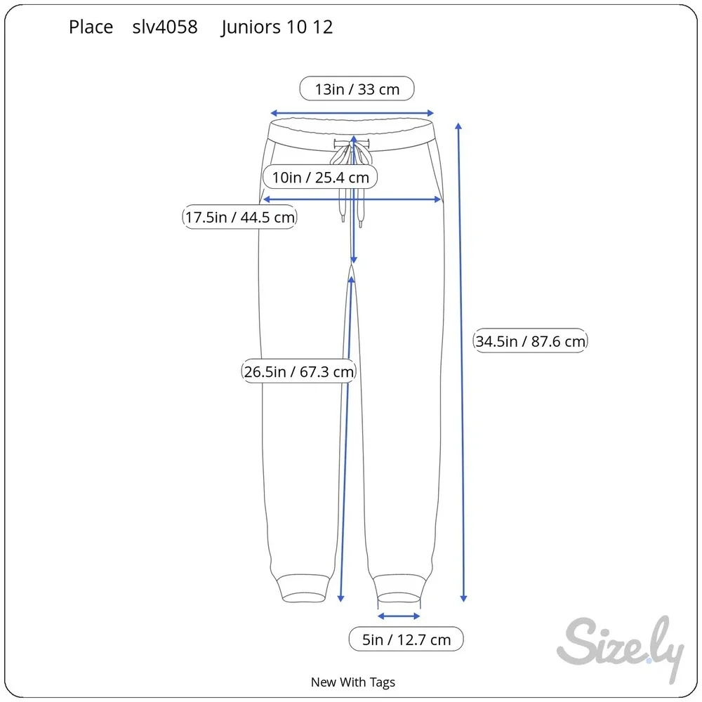 The Childrens Place velour joggers